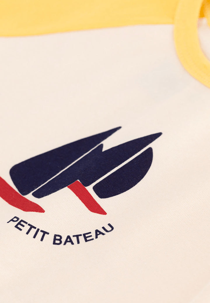 PETIT BATEAU T-shirt PETIT BATEAU da BAMBINO - AVALANCHE/ORGE