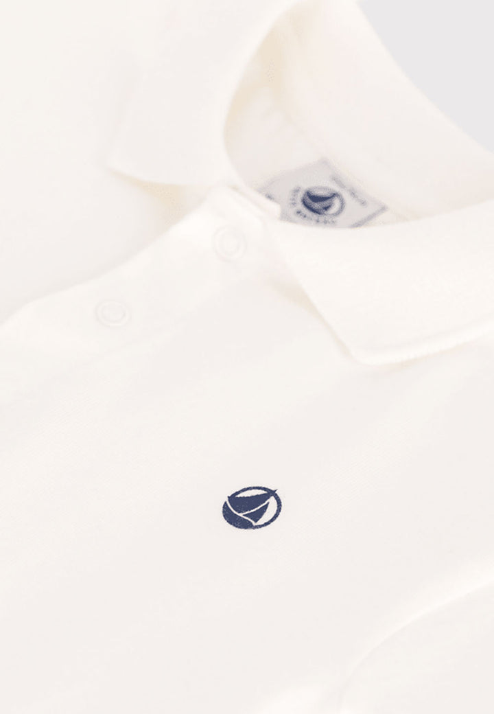 PETIT BATEAU Polo PETIT BATEAU da BAMBINO - Marshmallow