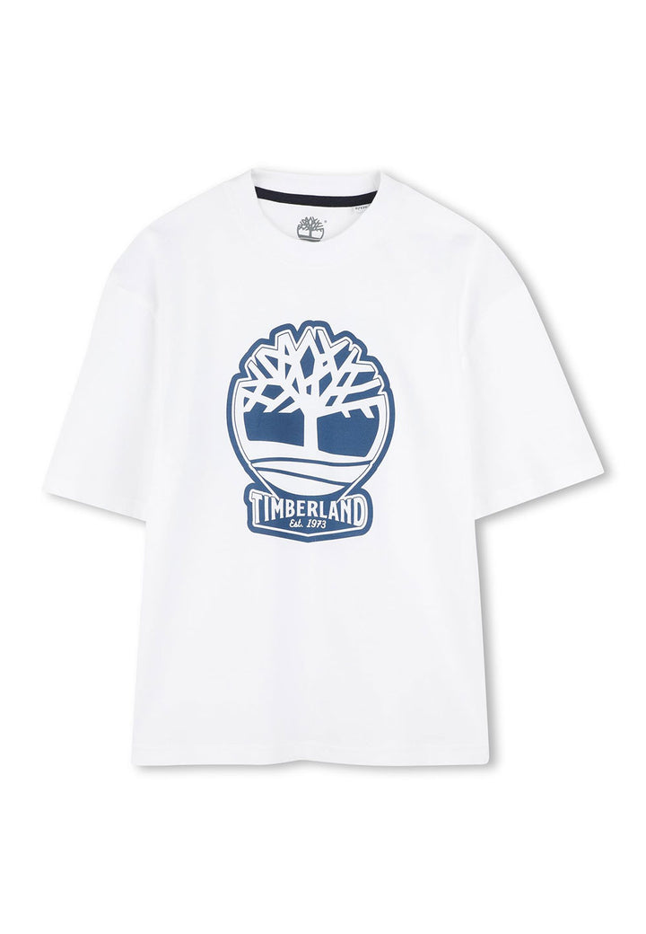 TIMBERLAND T-shirt TIMBERLAND da BAMBINO - Bianco