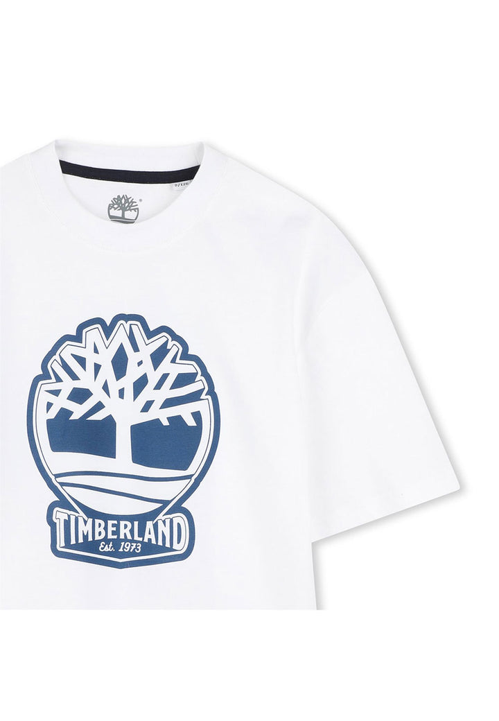 TIMBERLAND T-shirt TIMBERLAND da BAMBINO - Bianco