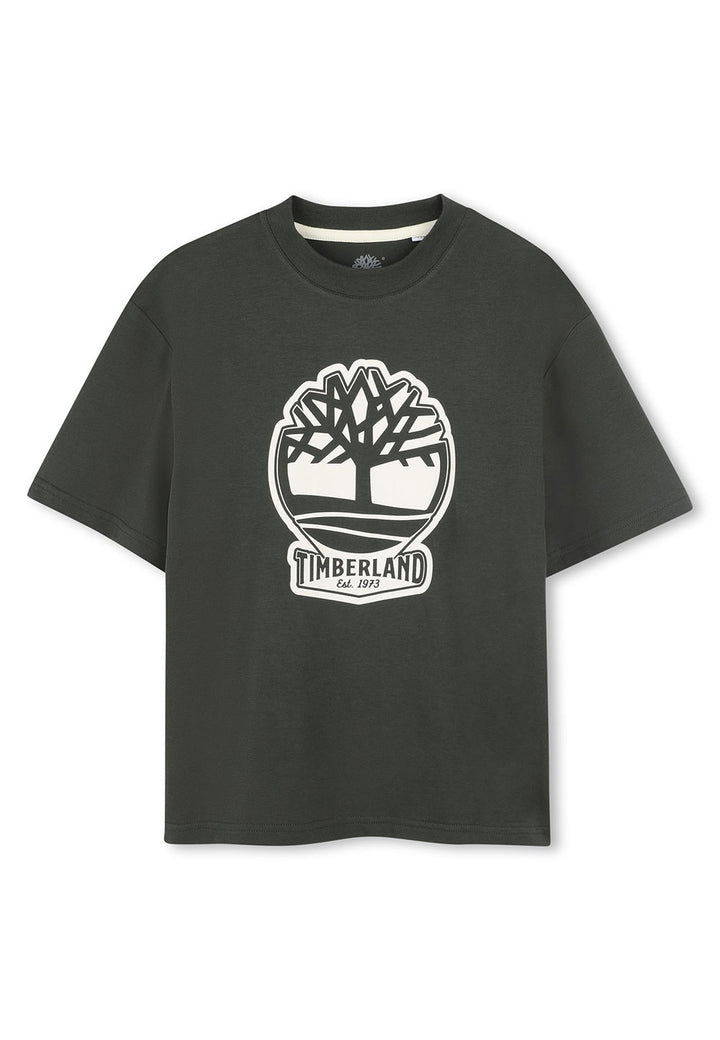 TIMBERLAND T-shirt TIMBERLAND da BAMBINO - Verde