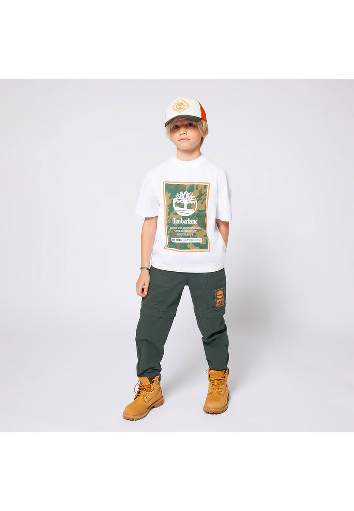 TIMBERLAND Pantalone TIMBERLAND da BAMBINO - Verde