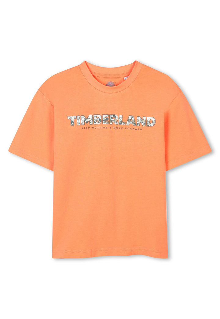 TIMBERLAND T-shirt TIMBERLAND da BAMBINO - Arancio