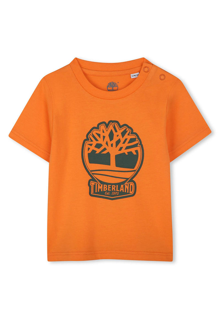 TIMBERLAND T-shirt TIMBERLAND da BAMBINO - Arancio