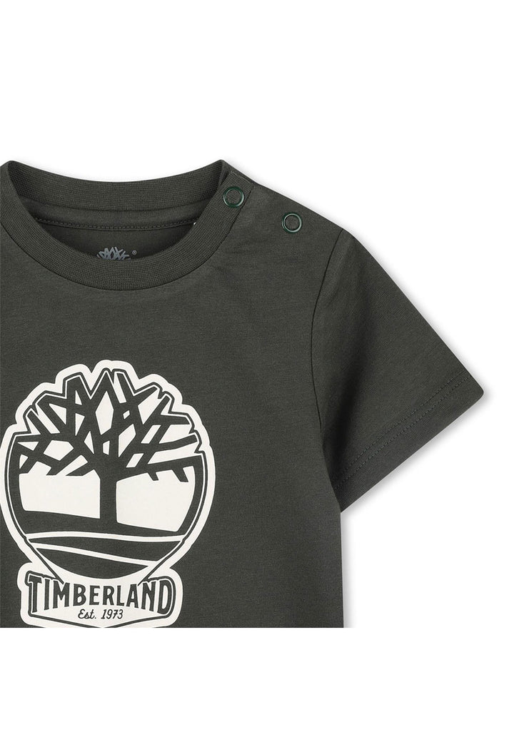 TIMBERLAND T-shirt TIMBERLAND da BAMBINO - Verde