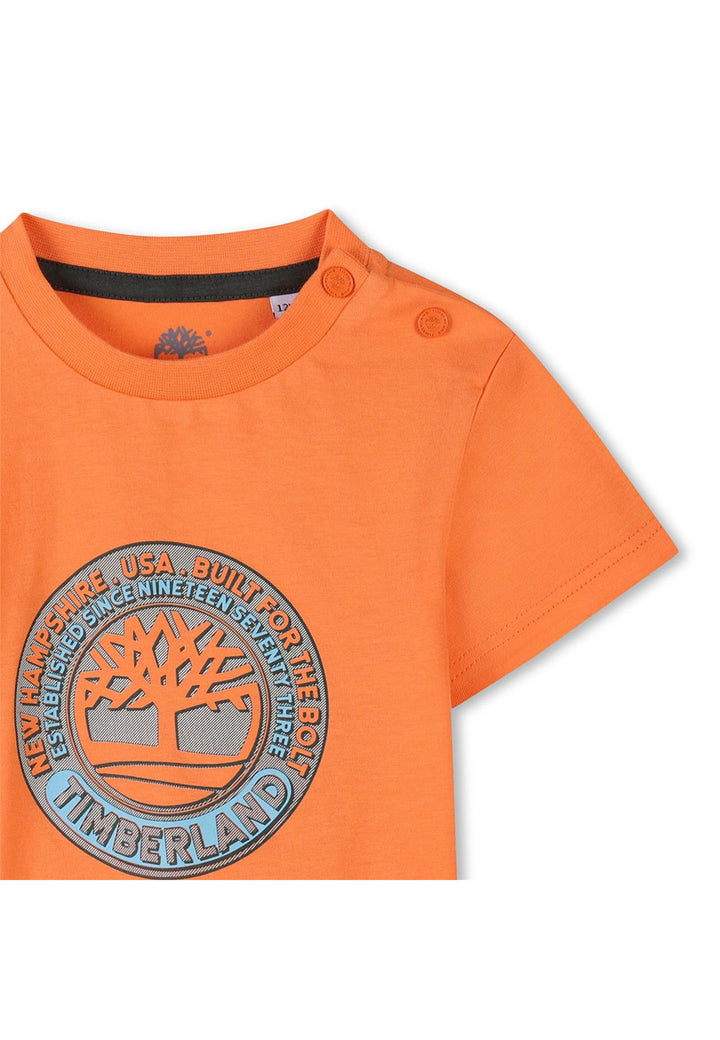 TIMBERLAND T-shirt TIMBERLAND da BAMBINO - Arancio