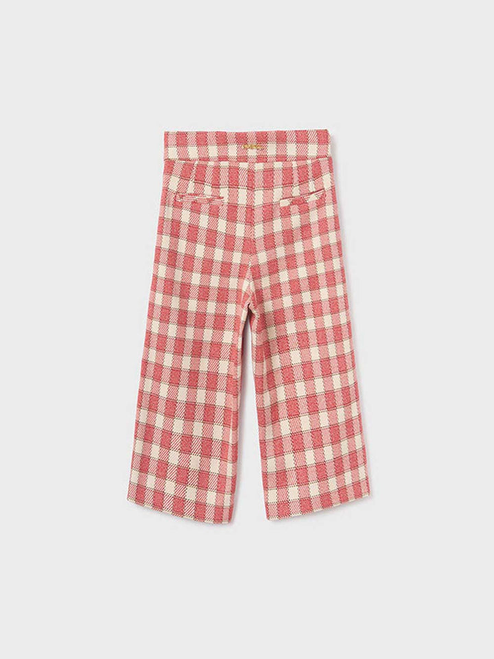 ABEL E LULA Abel & Lula pantalone culotte bambina a quadri