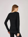 ARTIGLI Artigli pullover donna nero dettagli bottoni