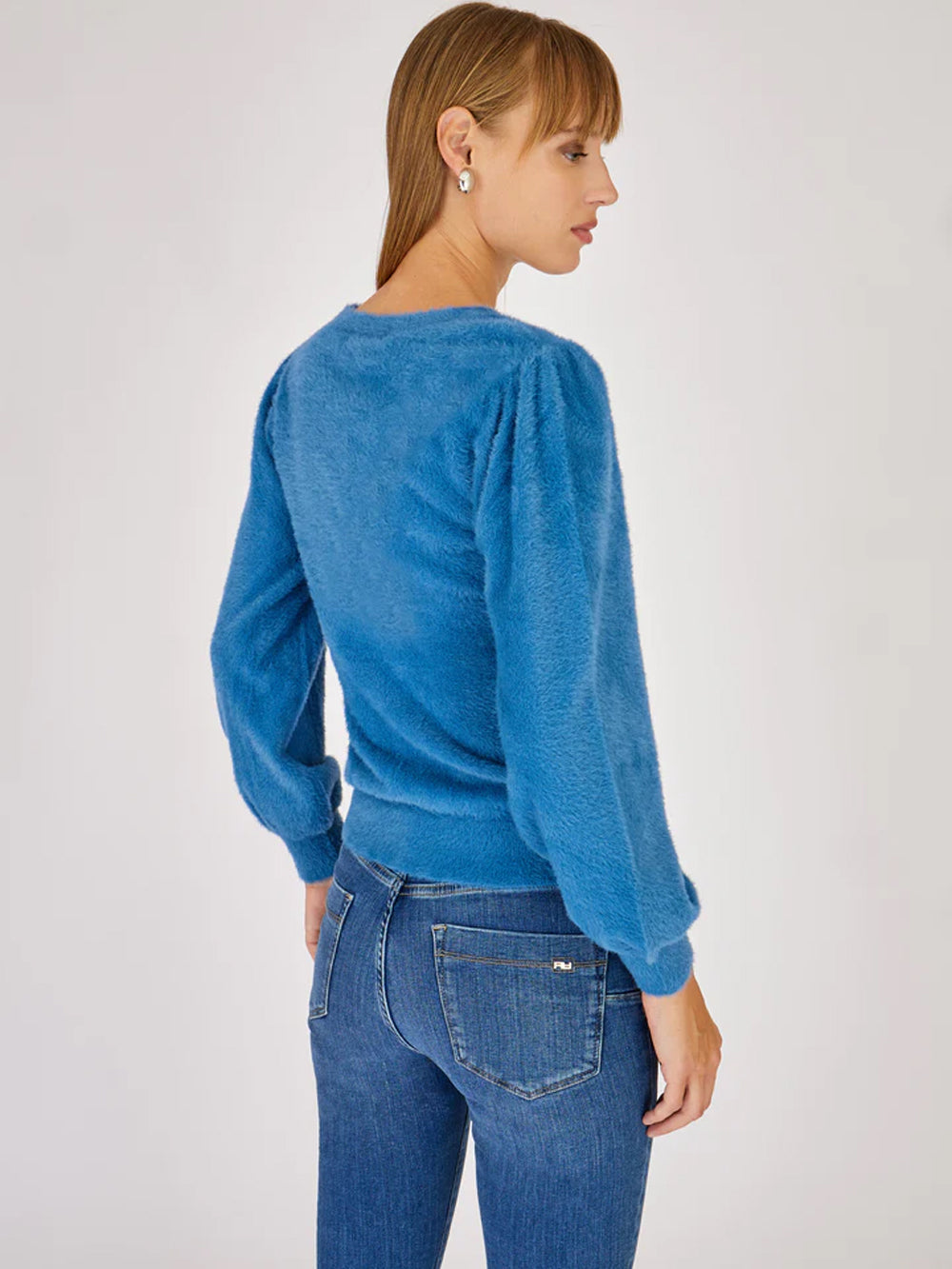 ARTIGLI Artigli maglia donna pelosa denim