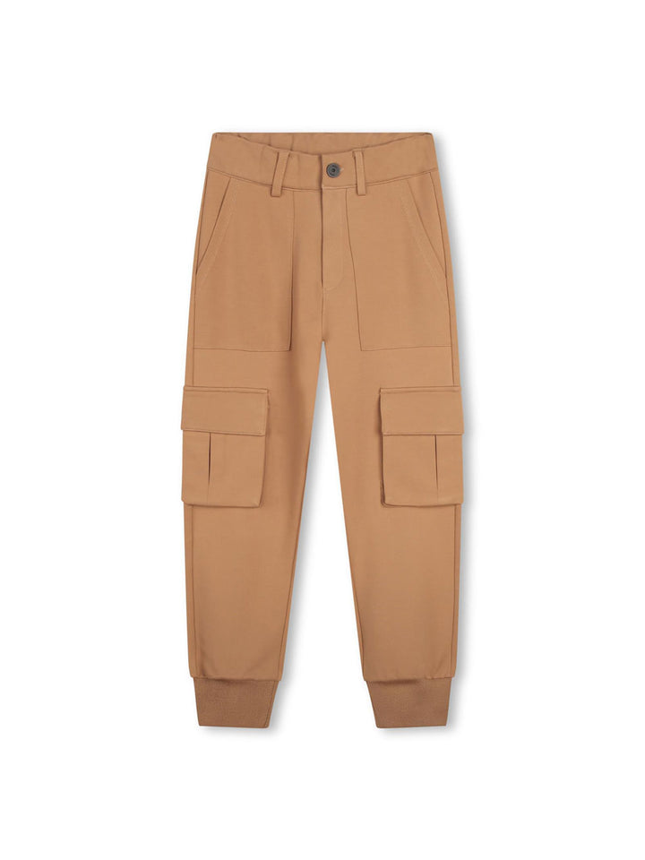 BOSS Boss pantalone bambino cargo beige