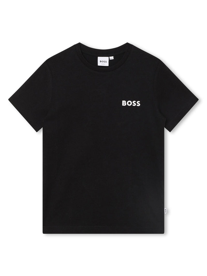 BOSS Boss t-shirt manica corta bambino nero