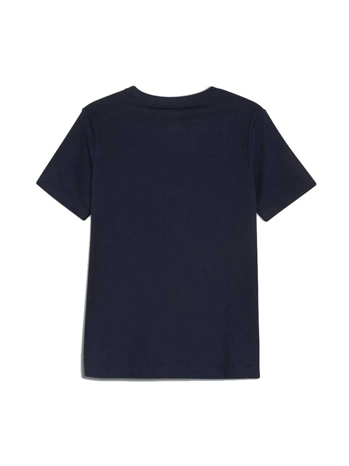 CONVERSE Converse t-shirt bambino core patch blu