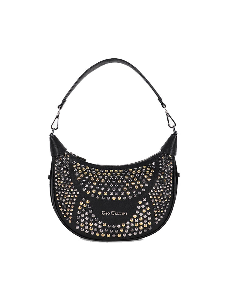 GIO CELLINI Gio Cellini borsa donna Julia media all studs nero