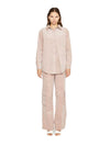 GLAMOROUS Glamorous camicia velluto donna blush cord