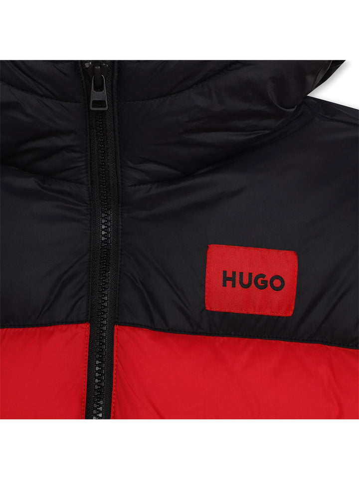 HUGO Hugo piumino bomber bambino color block