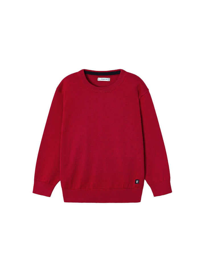 MAYORAL Mayoral pullover bambino girocollo rosso