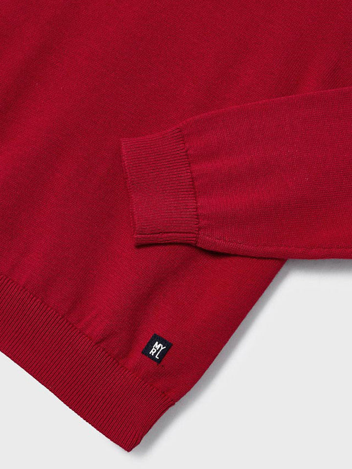 MAYORAL Mayoral pullover bambino girocollo rosso