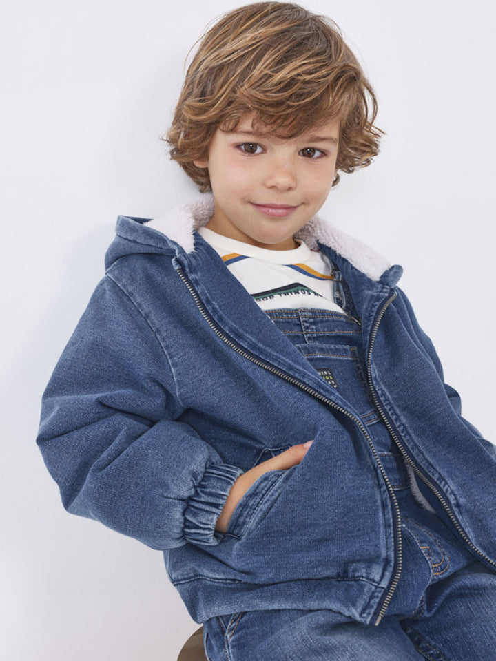 MAYORAL Mayoral giacca jeans bambino imbottita