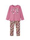 MAYORAL Mayoral completo leggings bambina stampa fiori