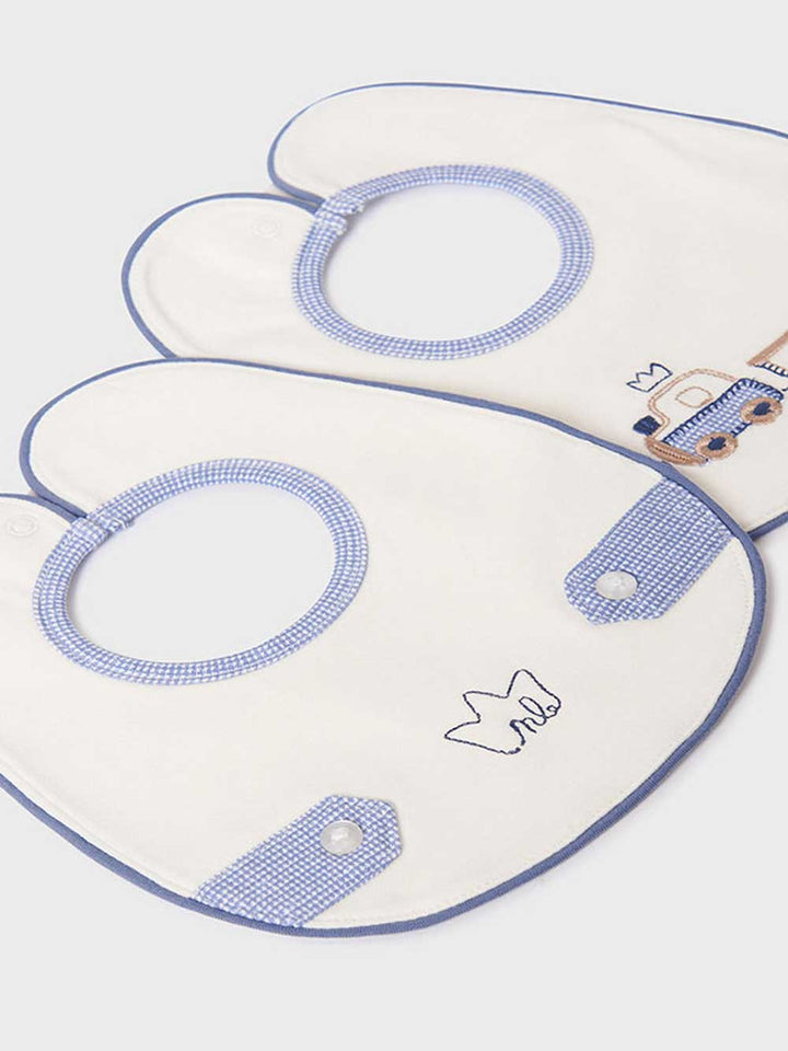 MAYORAL NEWBORN Mayoral newborn set 2 bavaglini neonato