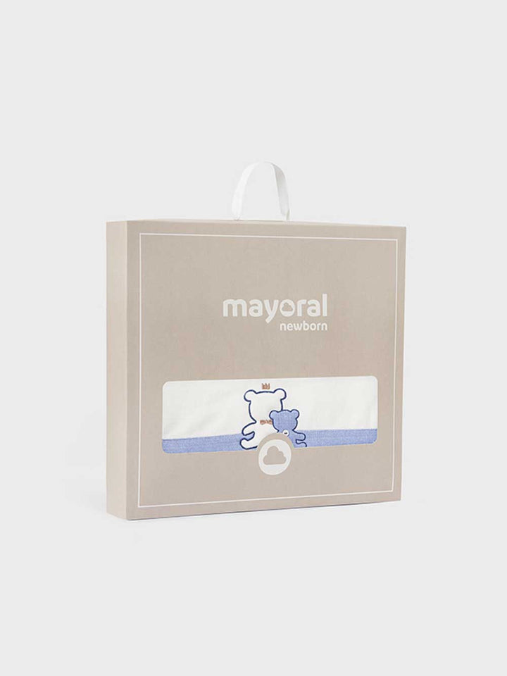 MAYORAL NEWBORN Mayoral newborn copertina neonato motivo orsetto