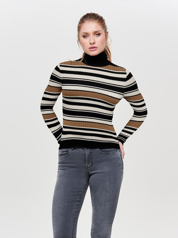 ONLY Only Karol pullover donna righe