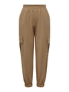 ONLY Only onlsania pantalone cargo donna beige