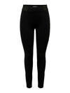 ONLY Onltia leggings donna elasticizzato nero