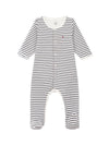 PETIT BATEAU Petit Bateau tutina con piedino a righe