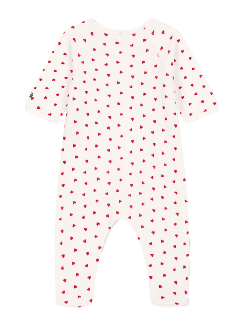 PETIT BATEAU Petit Bateau tutina cuoricini con piedino