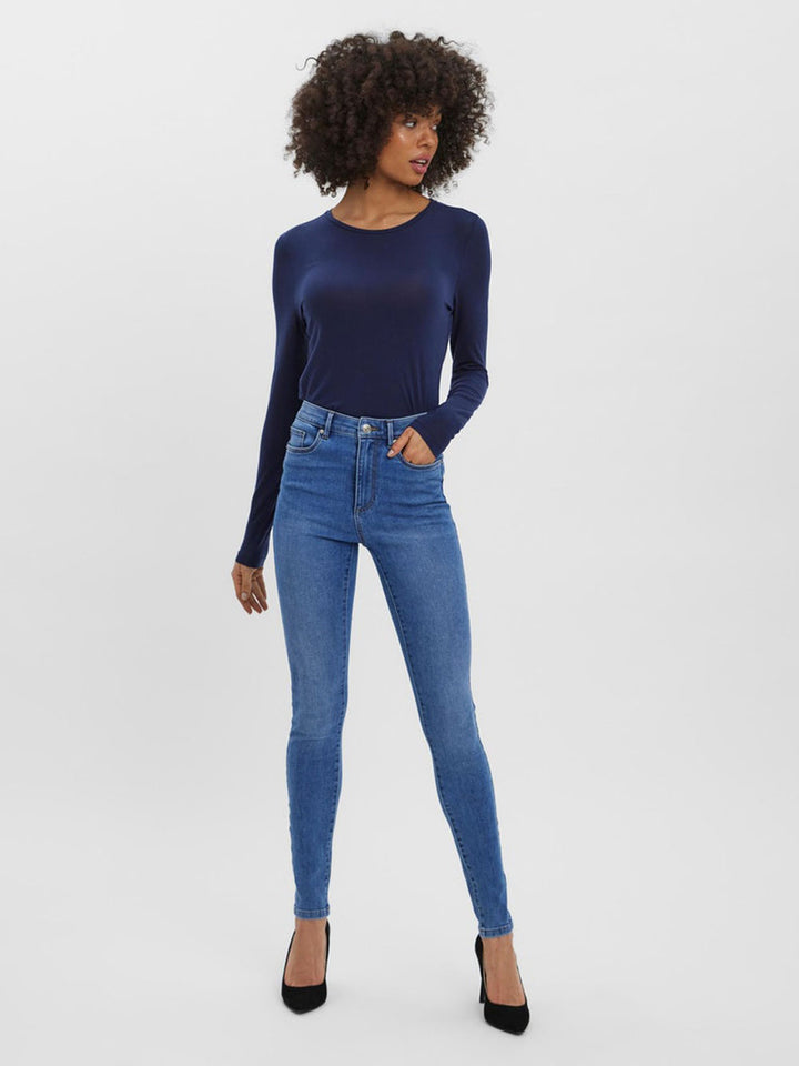 VERO MODA Sophia Jeans donna skinny blu medio