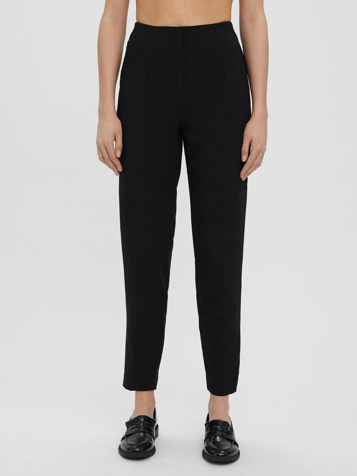 VERO MODA Vmsandy pantalone donna nero tapered fit