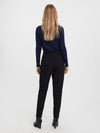 VERO MODA Vmsandy pantalone donna nero tapered fit