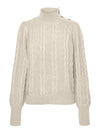 VERO MODA Vero Moda Welke pullover collo alto donna panna