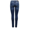 Jeans donna skinny fit con rotture