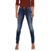 Jeans donna skinny fit con rotture