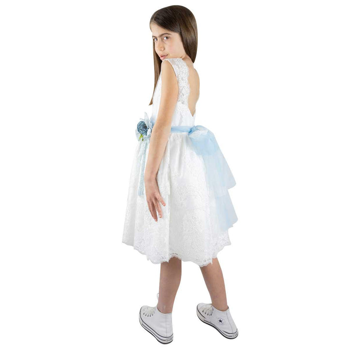 Vestito comunione bambina modello 445 - Kalè Store