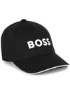 BOSS Cappello bambino visiera nero