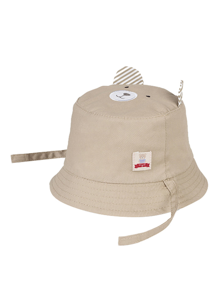 MAYORAL NEWBORN Cappello reversibile neonato beige