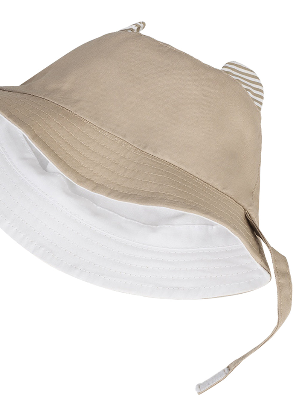 MAYORAL NEWBORN Cappello reversibile neonato beige