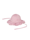 MAYORAL NEWBORN Cappello reversibile neonata rosa