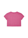 SUNDEK Cropped t-shirt bambina ibisco