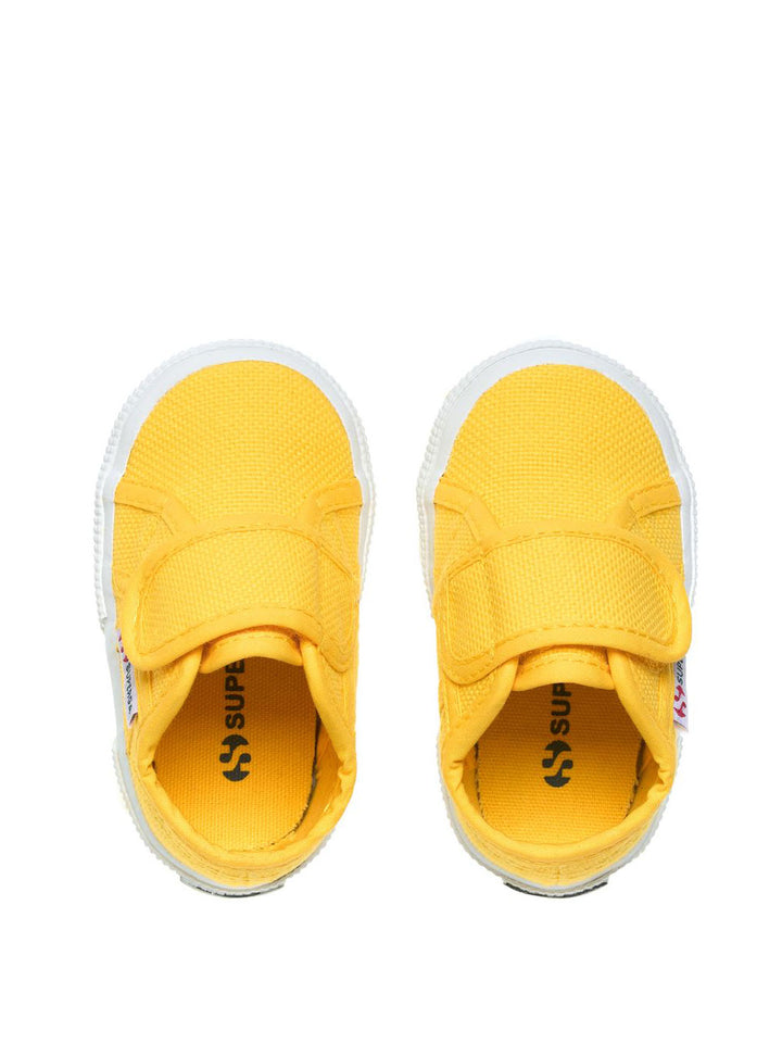 SUPERGA 2750 Sneakers velcro bambino giallo
