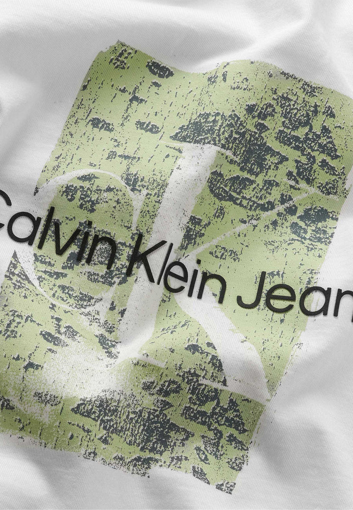 T-shirts e Tops CALVIN KLEIN JEANS da BAMBINO - Bright White