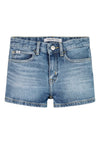 CALVIN KLEIN JEANS Shorts di Jeans Calvin Klein Bambina Slim Fit