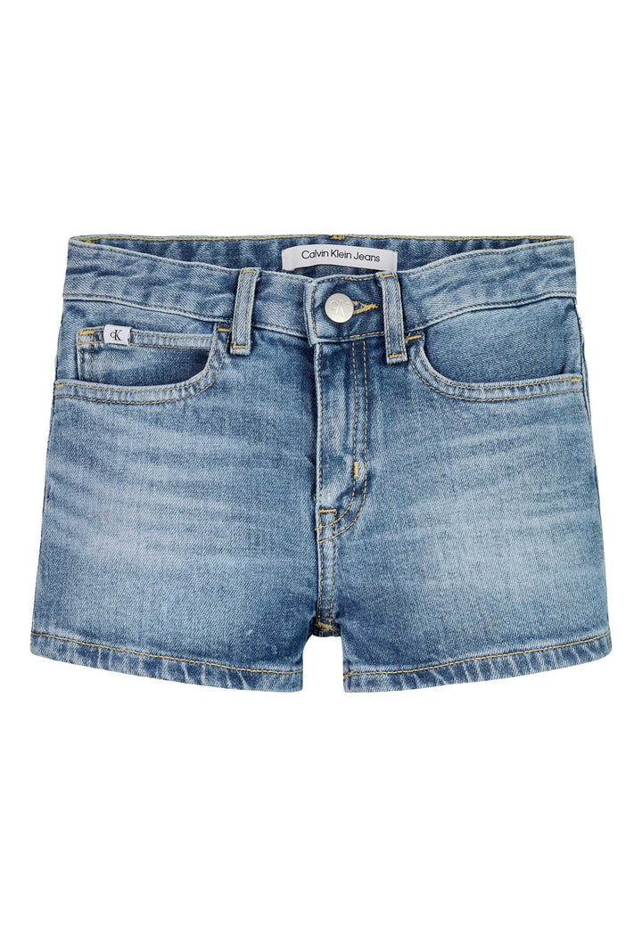 CALVIN KLEIN JEANS Shorts di Jeans Calvin Klein Bambina Slim Fit