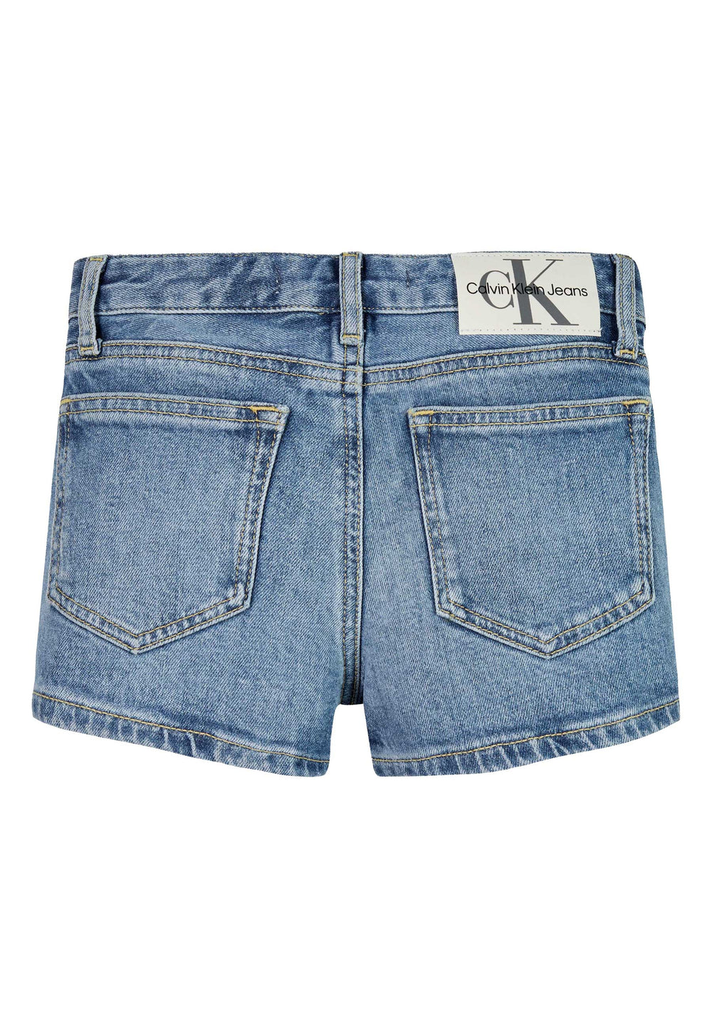 CALVIN KLEIN JEANS Shorts di Jeans Calvin Klein Bambina Slim Fit