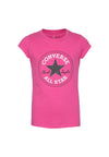 CONVERSE T-shirt manica corta bambina Chuck Patch Tee