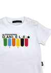 DANIELE ALESSANDRINI T-shirt DANIELE ALESSANDRINI da BAMBINO - bianco