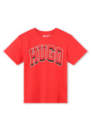 HUGO T-shirt HUGO da BAMBINO - rosso